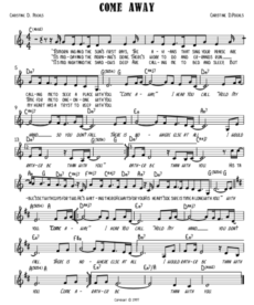Come Away - Lead Sheet